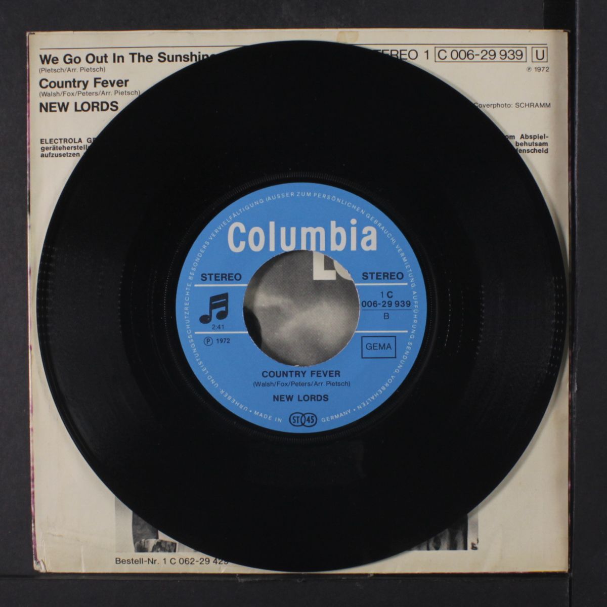 we go out in the sunshine / country fever by NEW LORDS