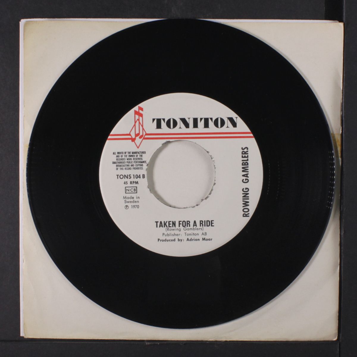 a present for tonight / taken for a ride by ROWING GAMBLERS