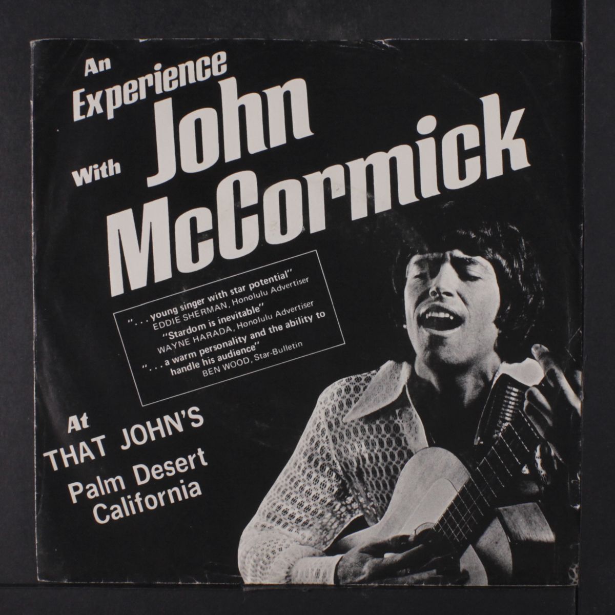 waves / i need you to turn to by JOHN MCCORMICK