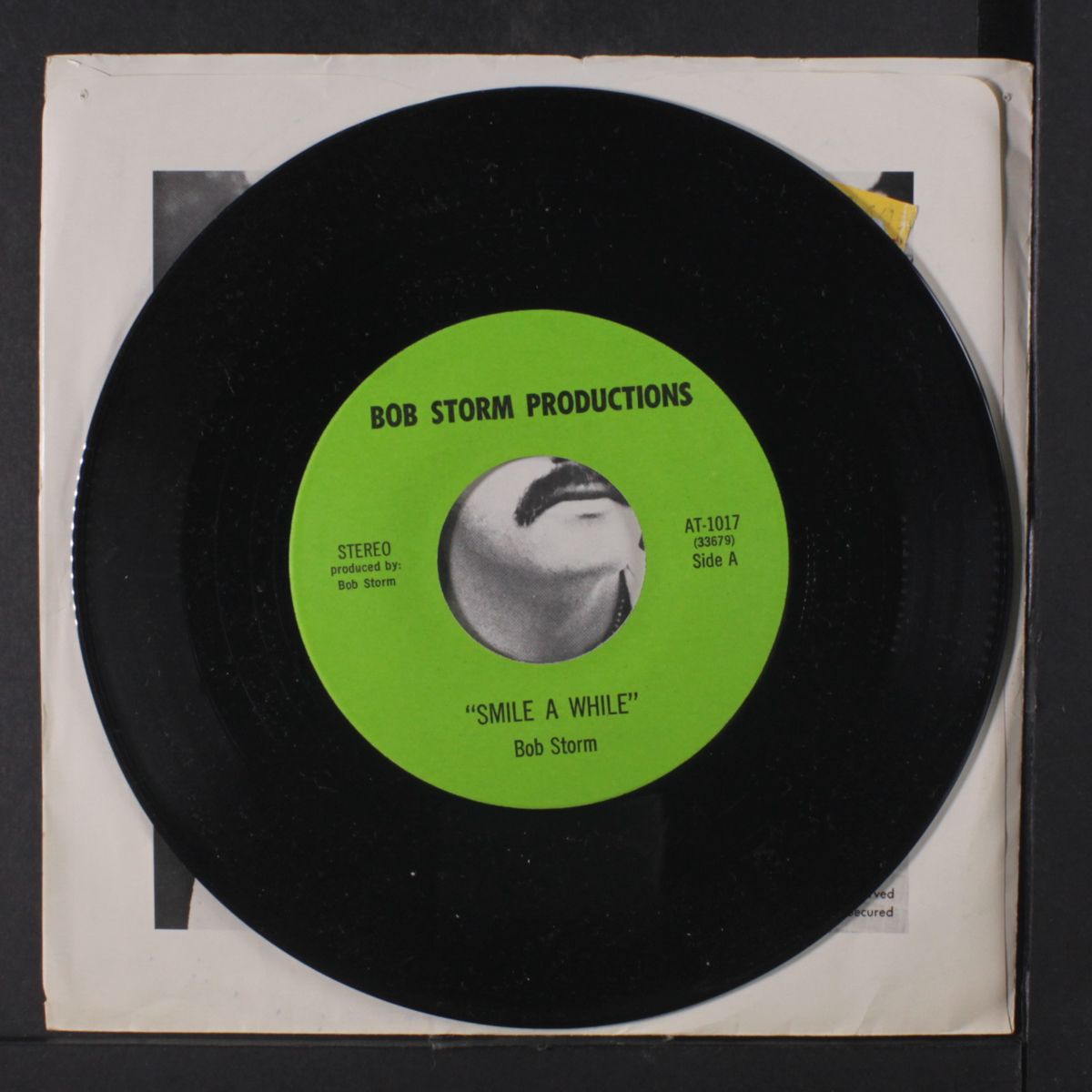 smile a while / saturday night by BOB STORM