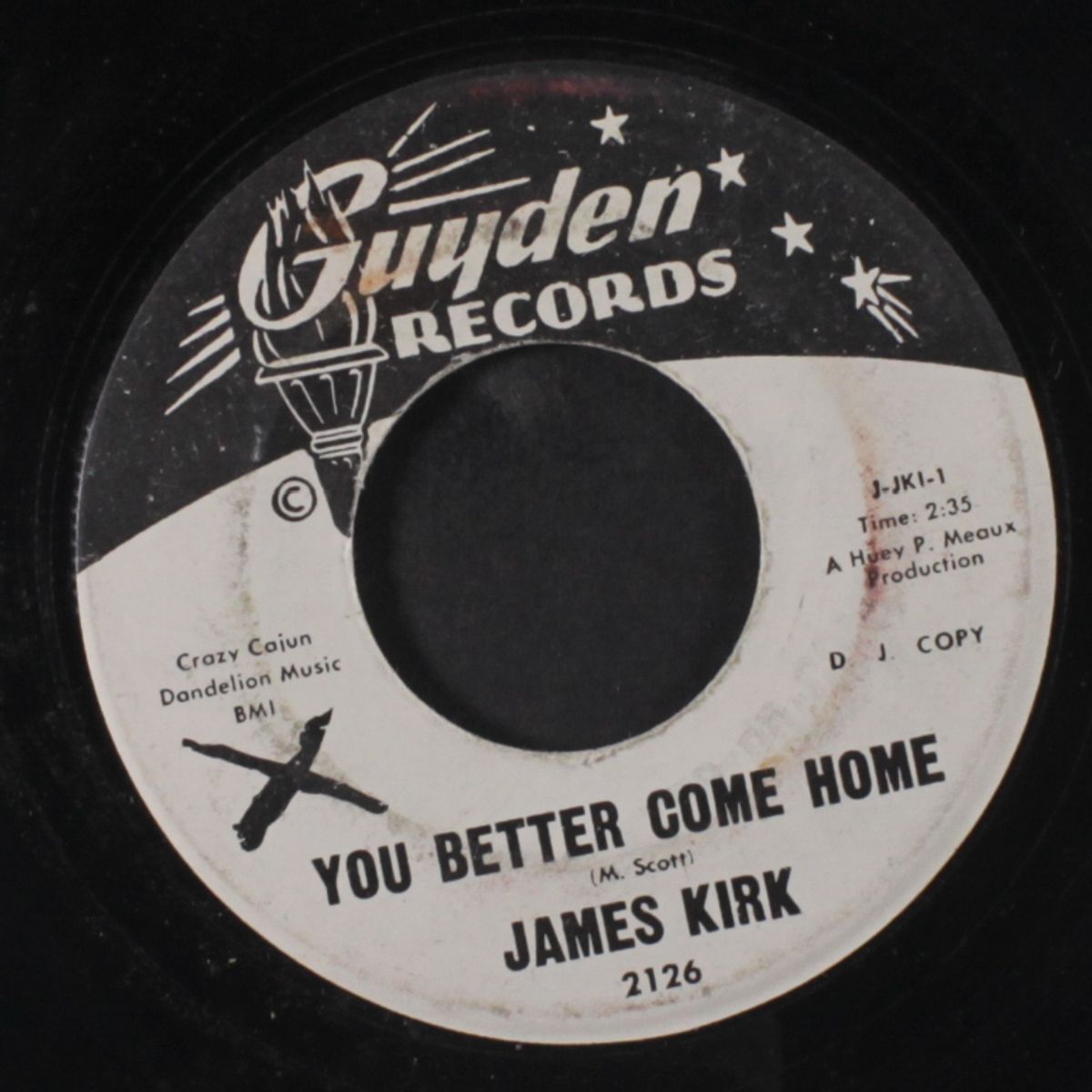tell me please / you better come home by JAMES KIRK