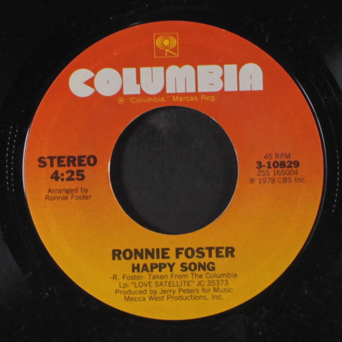 why don't you look inside / happy song by RONNIE FOSTER