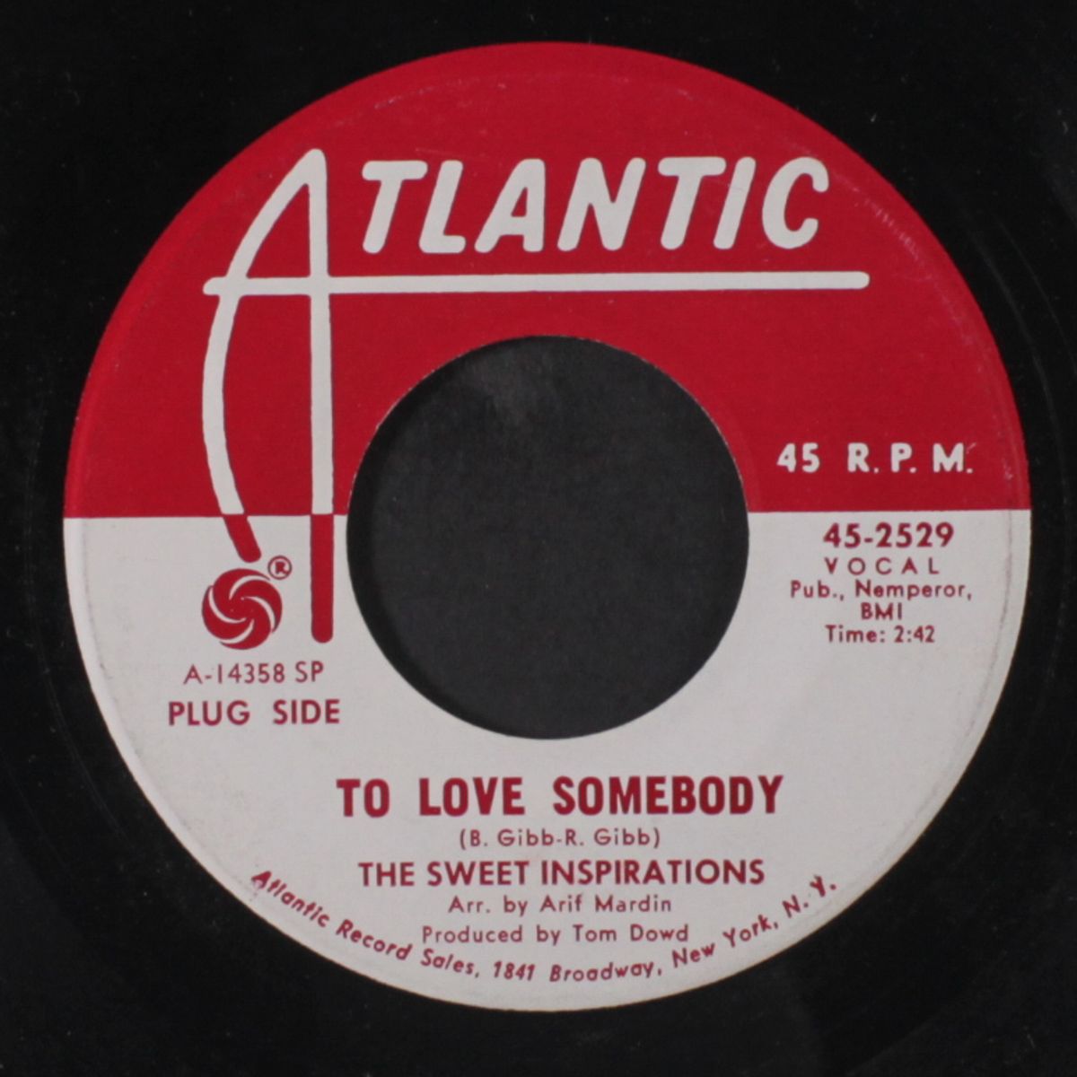 to love somebody / same by SWEET INSPIRATIONS