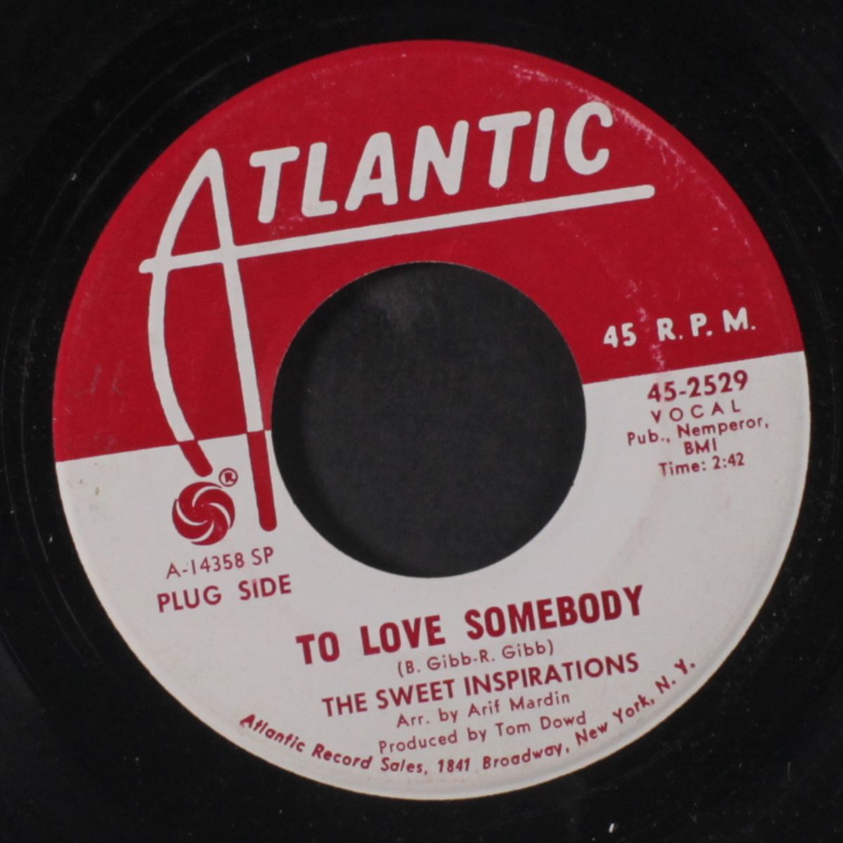 to love somebody / same by SWEET INSPIRATIONS