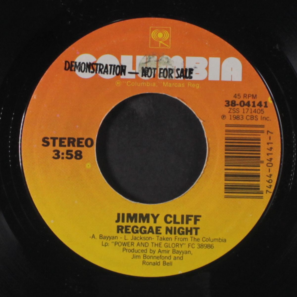 reggae night / love heights by JIMMY CLIFF