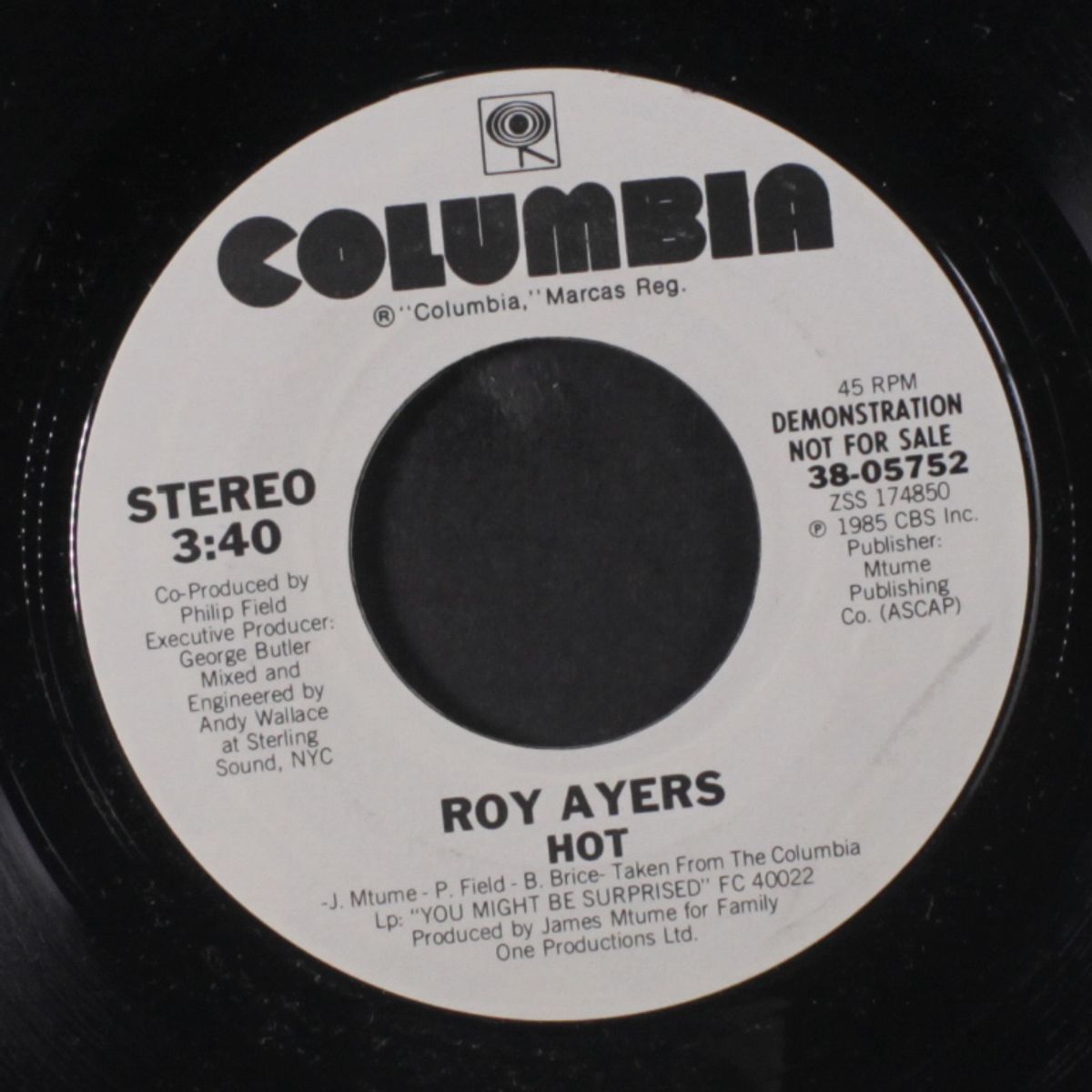 hot / same by ROY AYERS