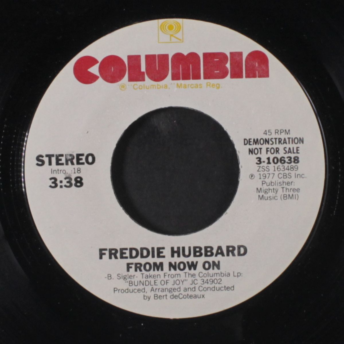 bundle of joy / from now on by FREDDIE HUBBARD