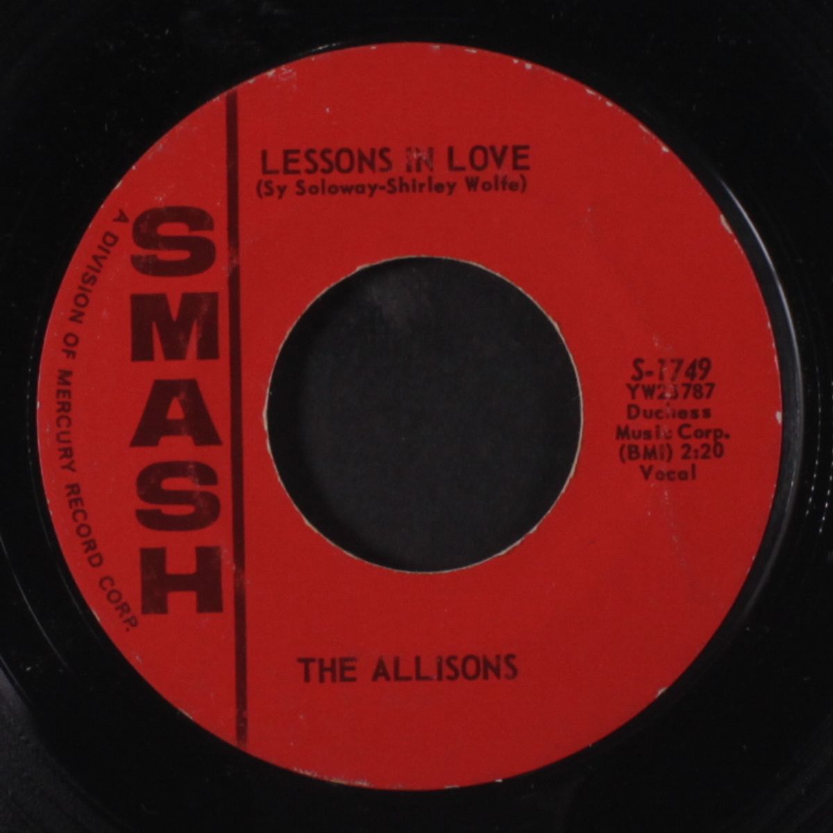 lessons in love / oh, my love by ALLISONS