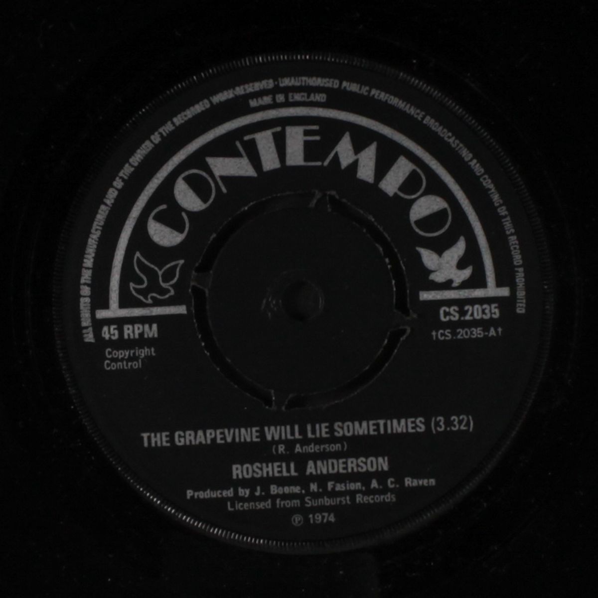 the grapevine will lie sometimes / such a beautiful thing by ROSHELL ANDERSON