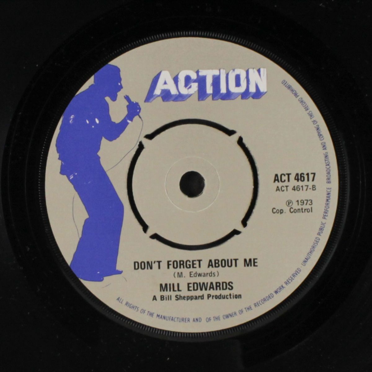 don't forget about me / i found myself by MILL EDWARDS