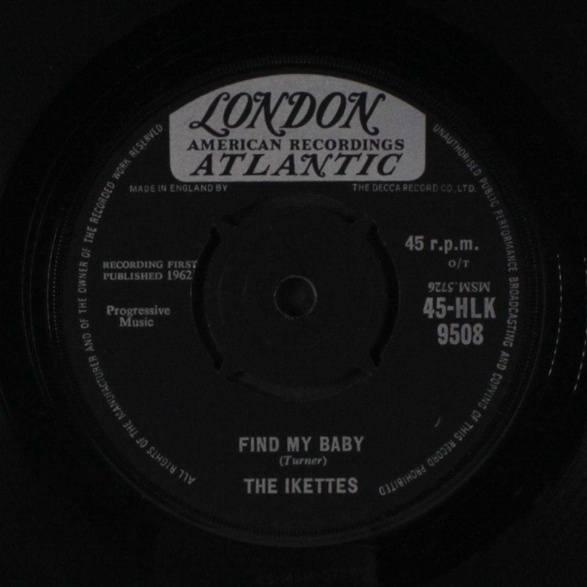 i'm blue / find my baby by IKETTES