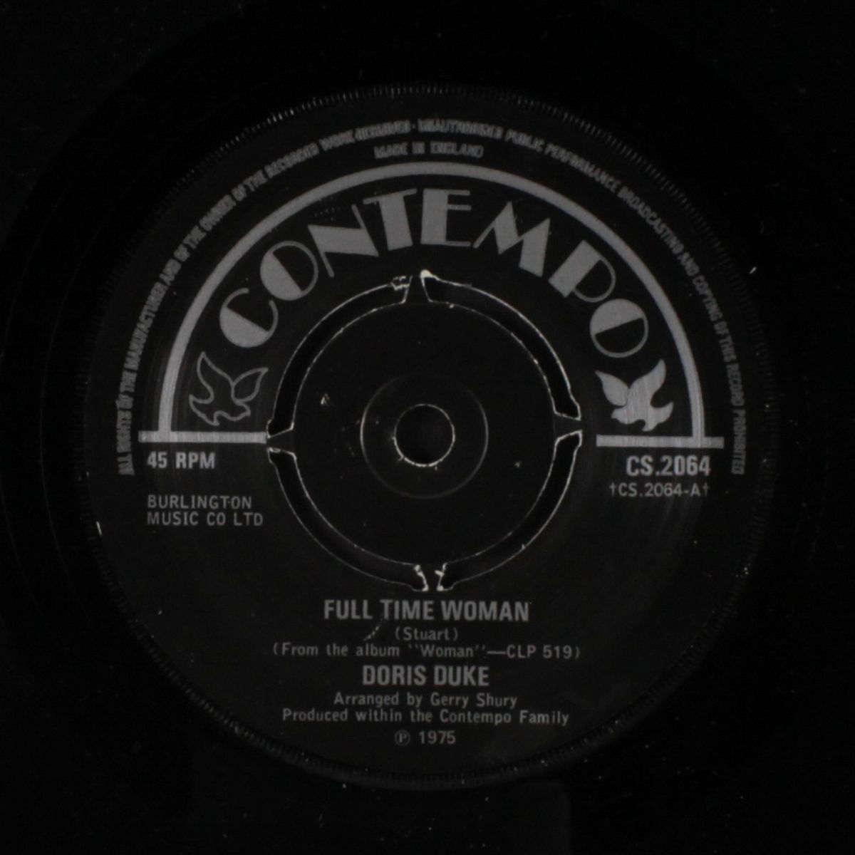 full time woman / your best friend by DORIS DUKE