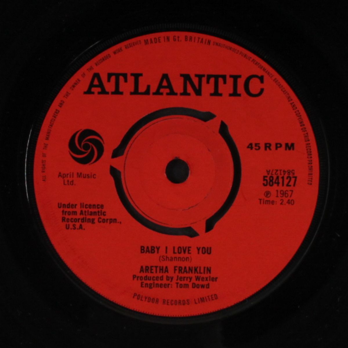 baby i love you / going down slow by ARETHA FRANKLIN
