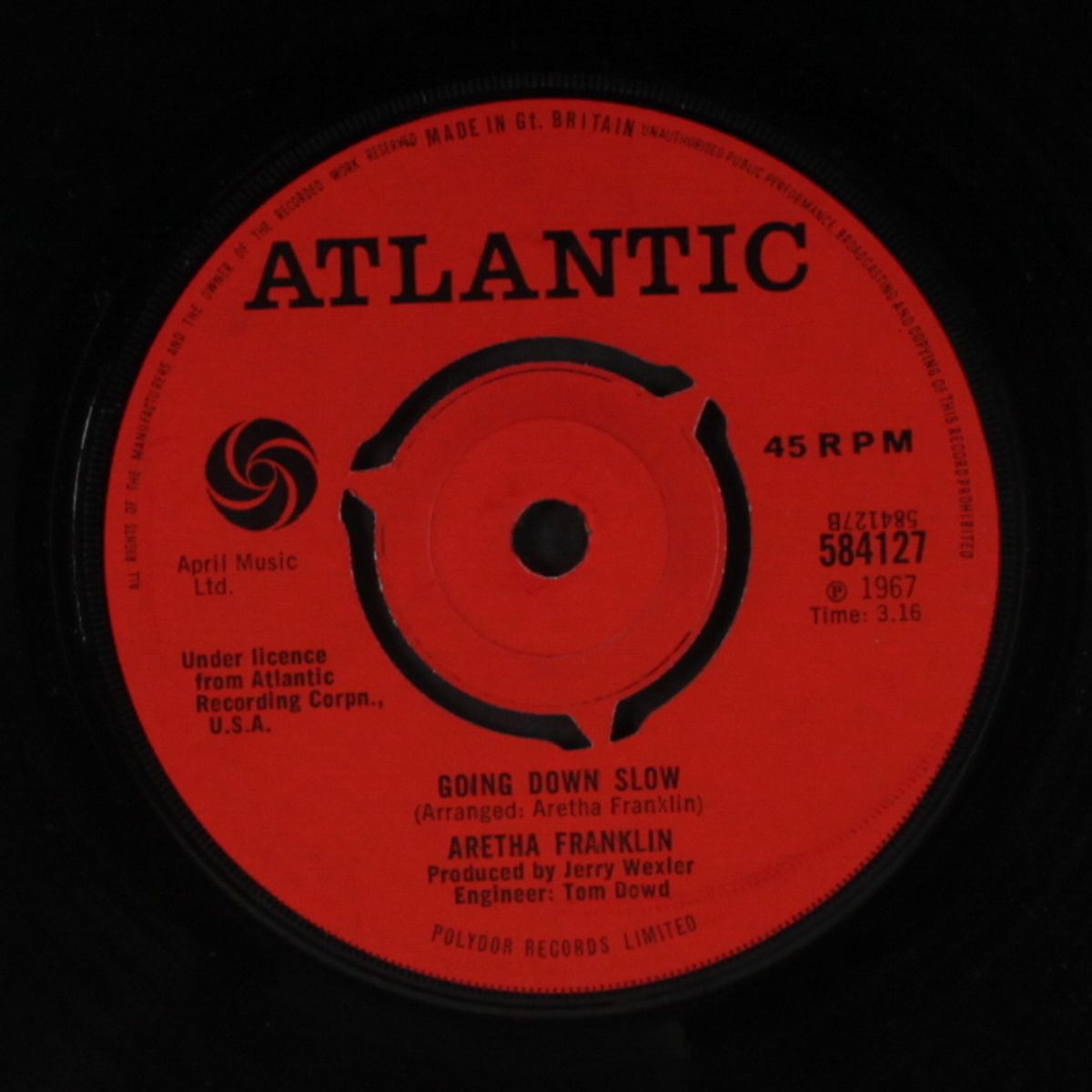 baby i love you / going down slow by ARETHA FRANKLIN