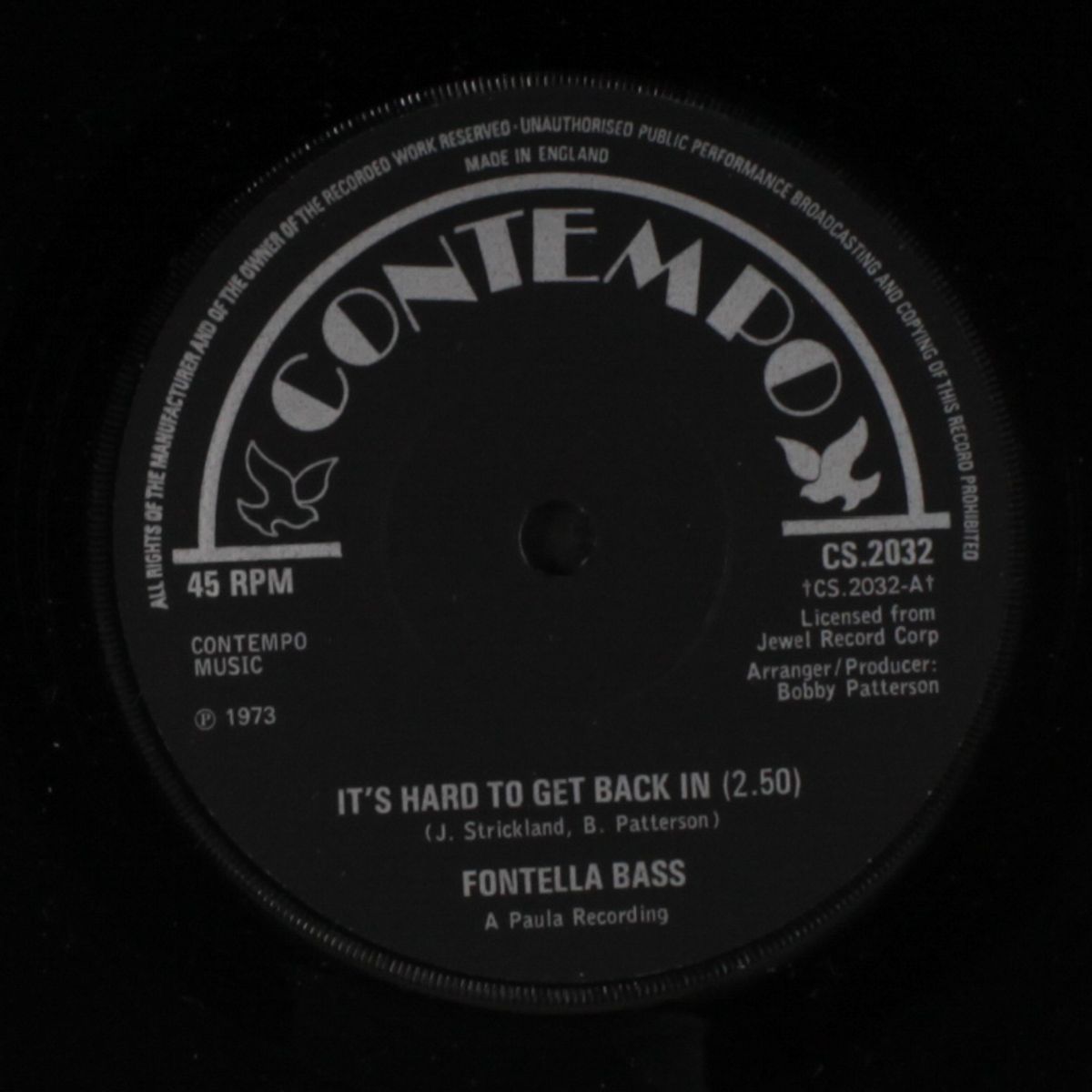 it's hard to get back in by FONTELLA BASS