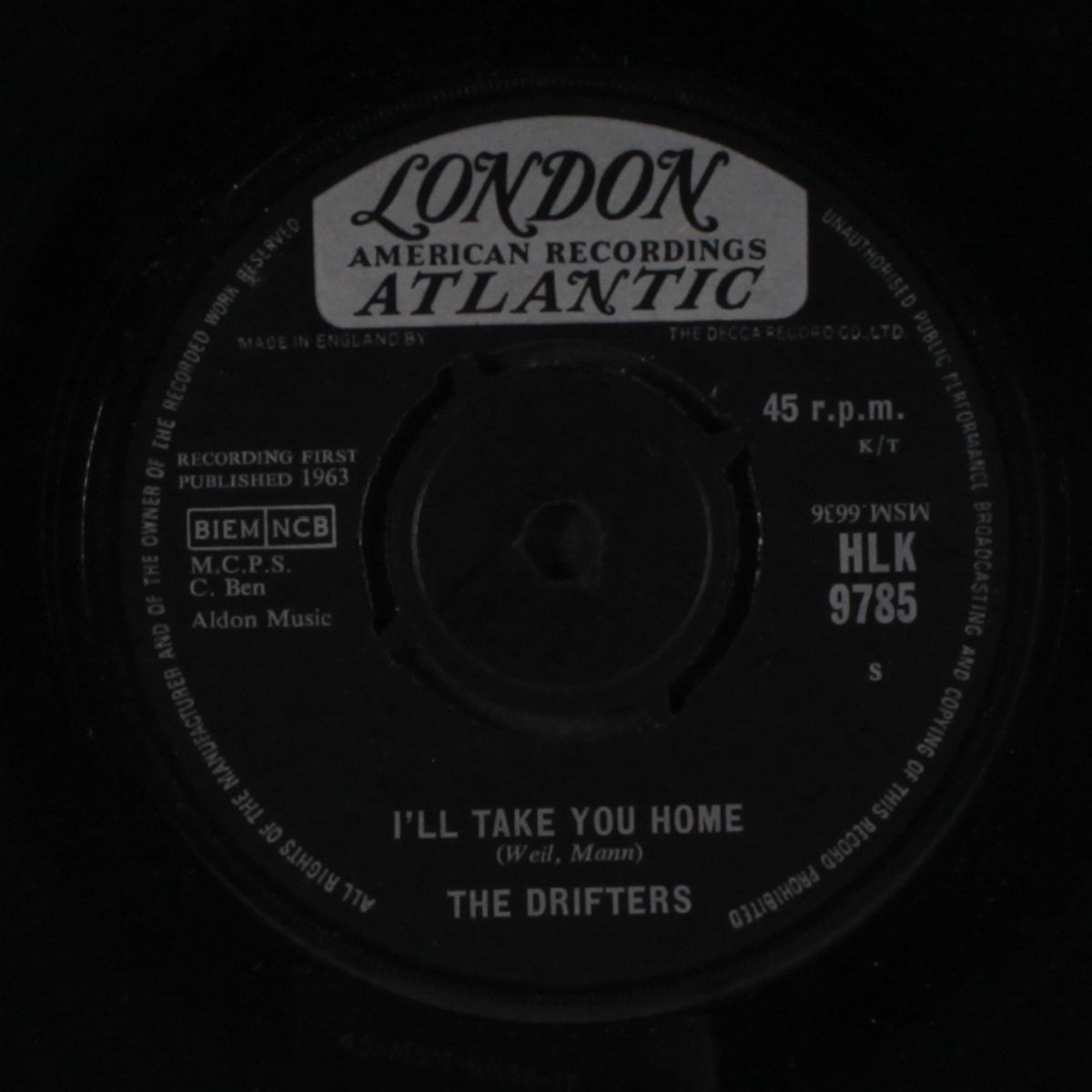 i'll take you home / feel good all over by DRIFTERS
