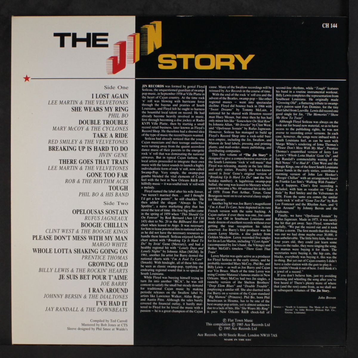 the jin story, vol. 1 - bayou boogie by VARIOUS