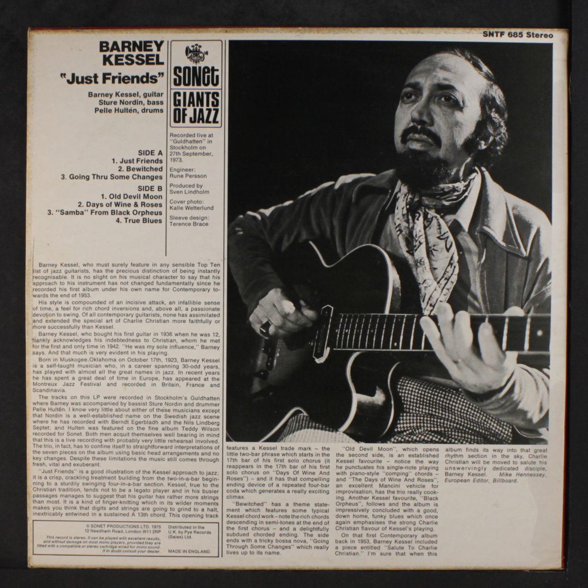 just friends by BARNEY KESSEL