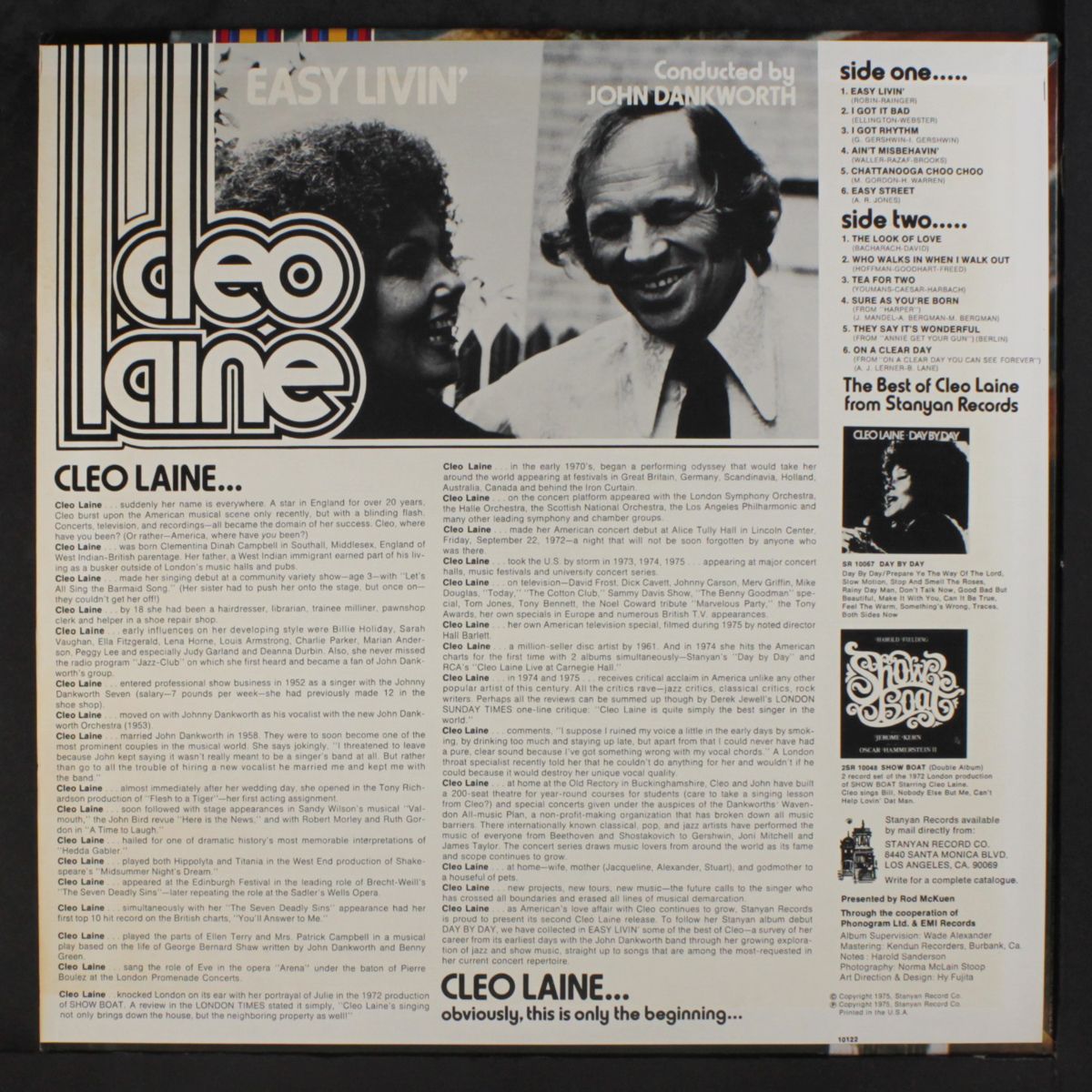 easy livin' by CLEO LAINE