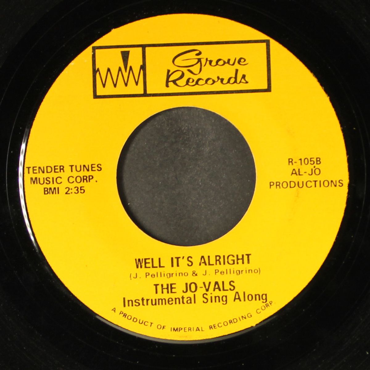 well it's alright / instrumental by JO-VALS