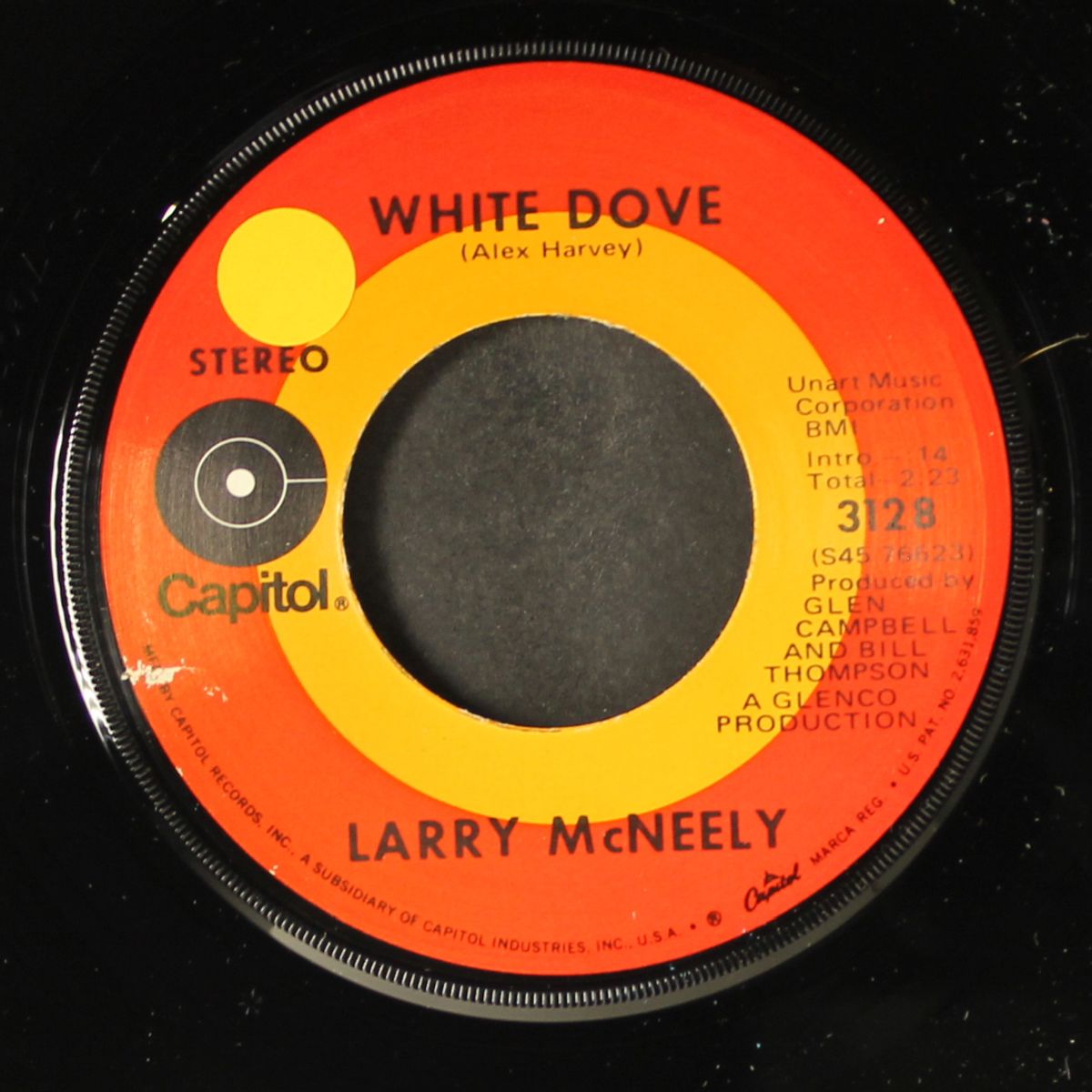 white dove / laurel canyon sky song by LARRY MCNEELY