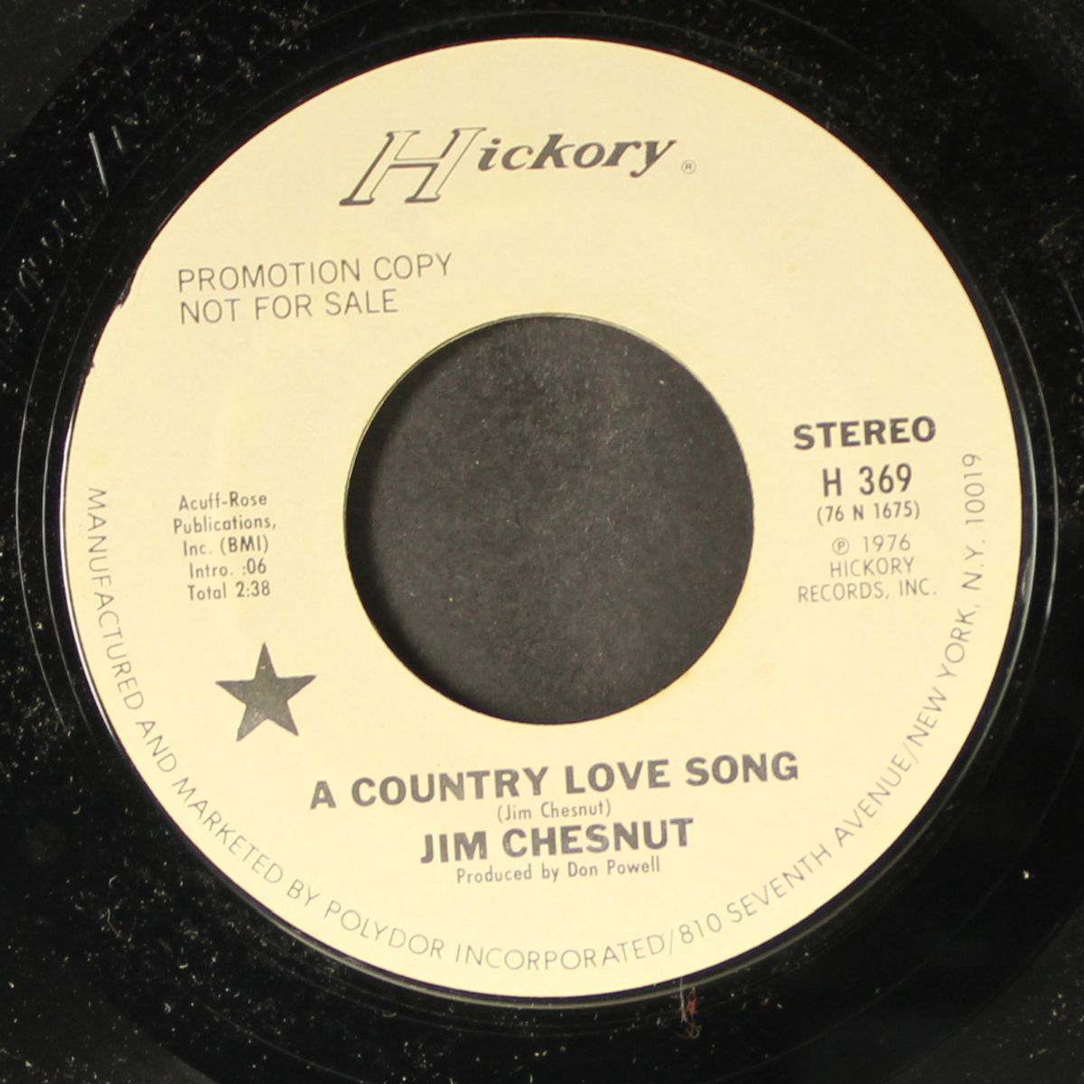 a country love song / good lord, what happened to the trains by JIM CHESNUT