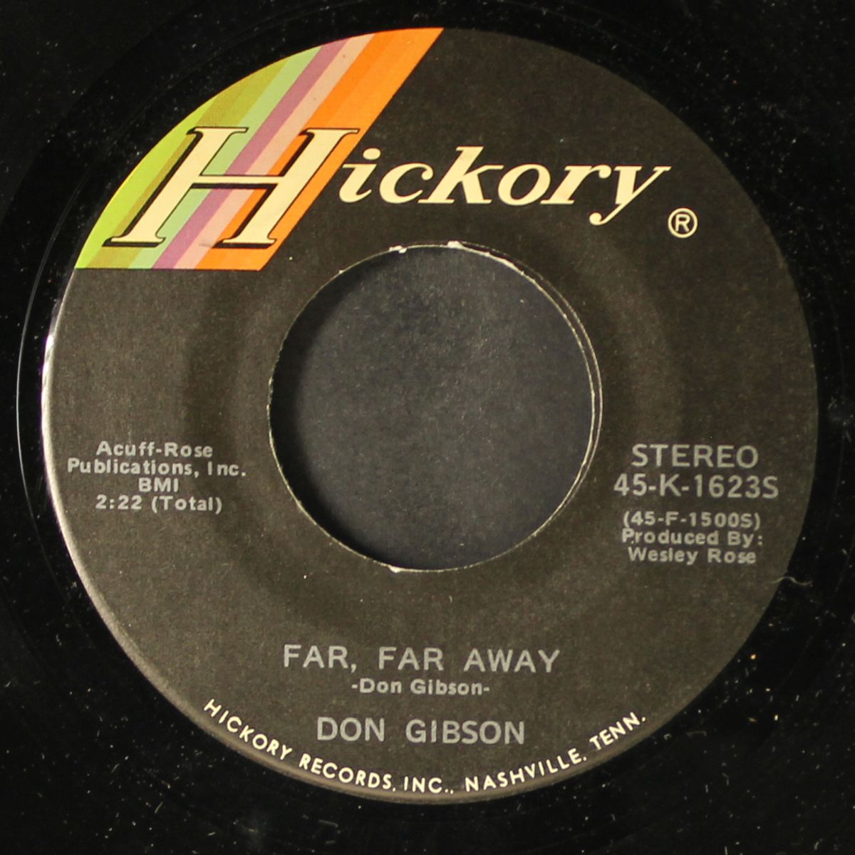 what's happened to me / far, far away by DON GIBSON