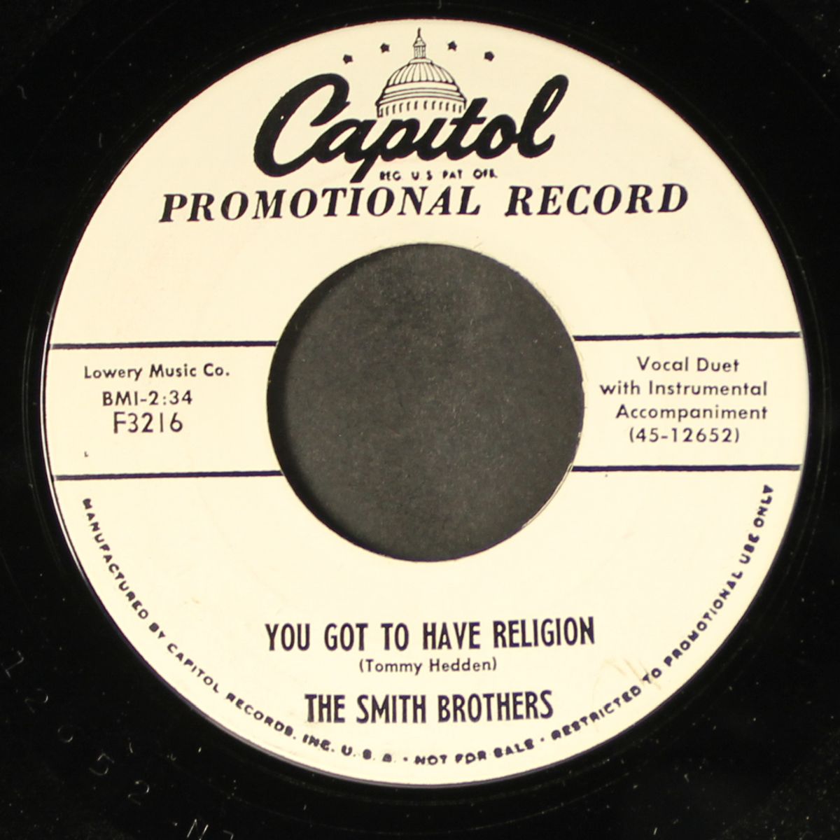 you got to have religion by SMITH BROTHERS