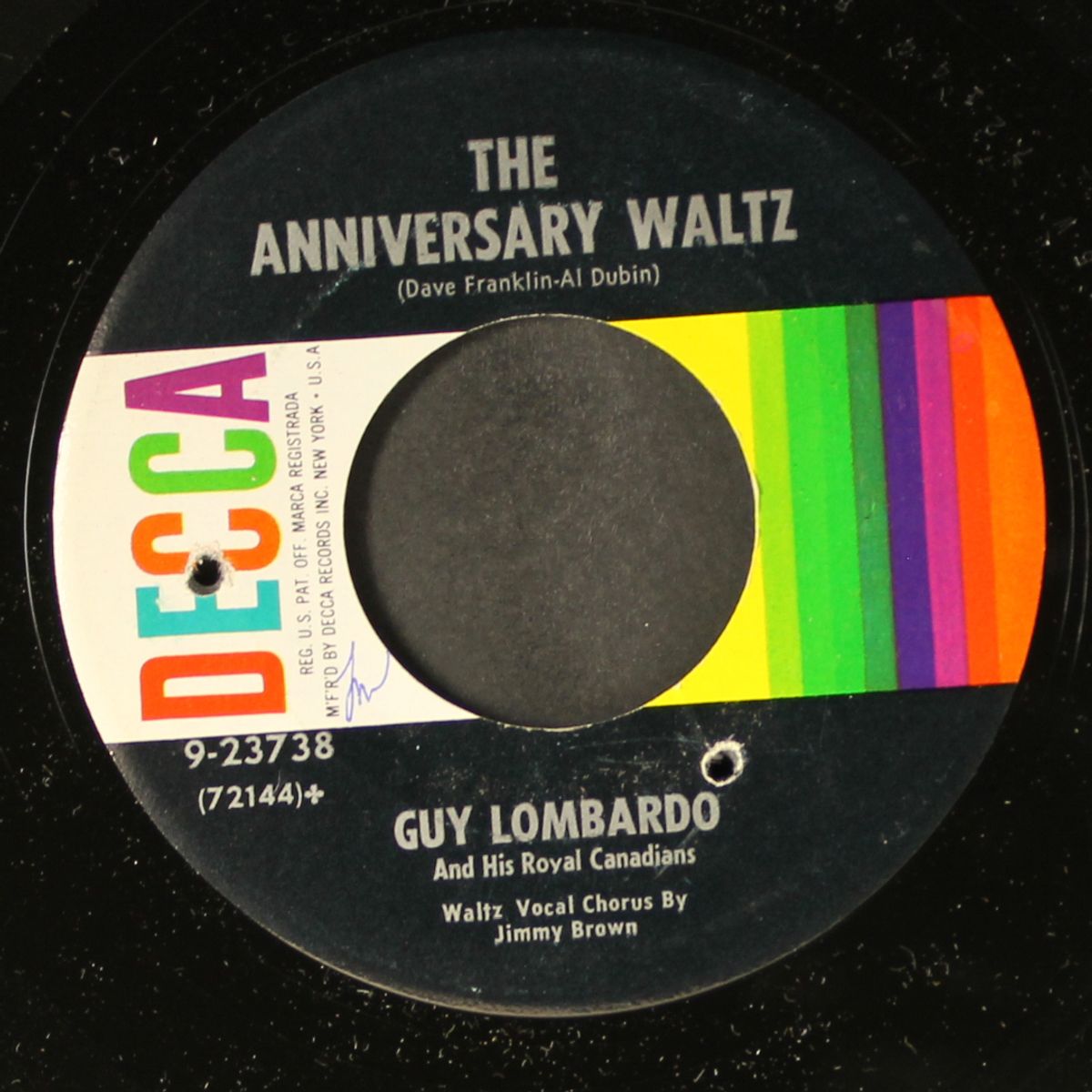 white christmas / the anniversary waltz by GUY LOMBARDO