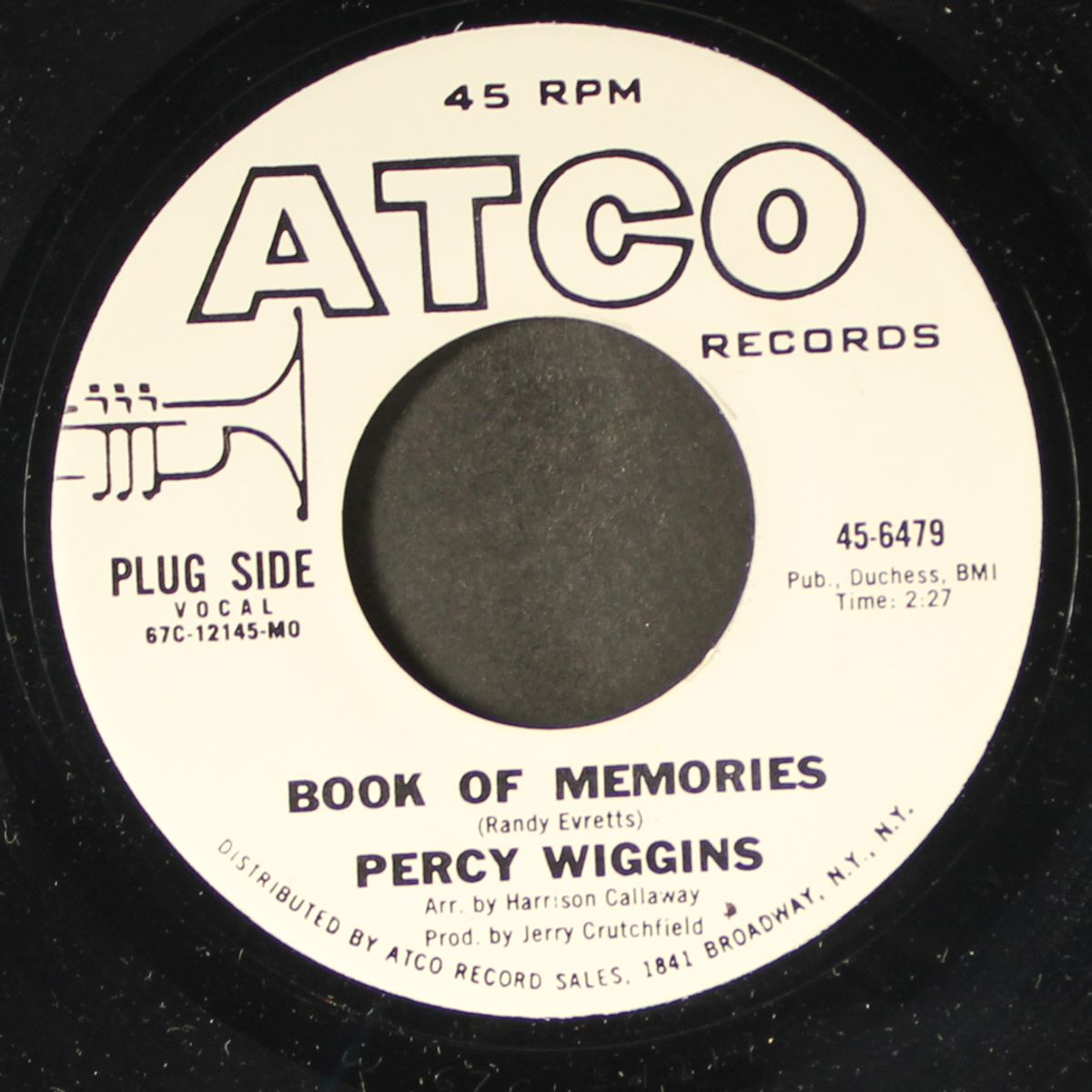 book of memories by PERCY WIGGINS
