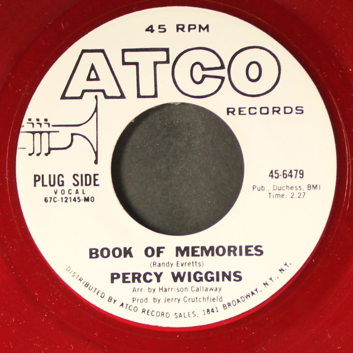 book of memories by PERCY WIGGINS