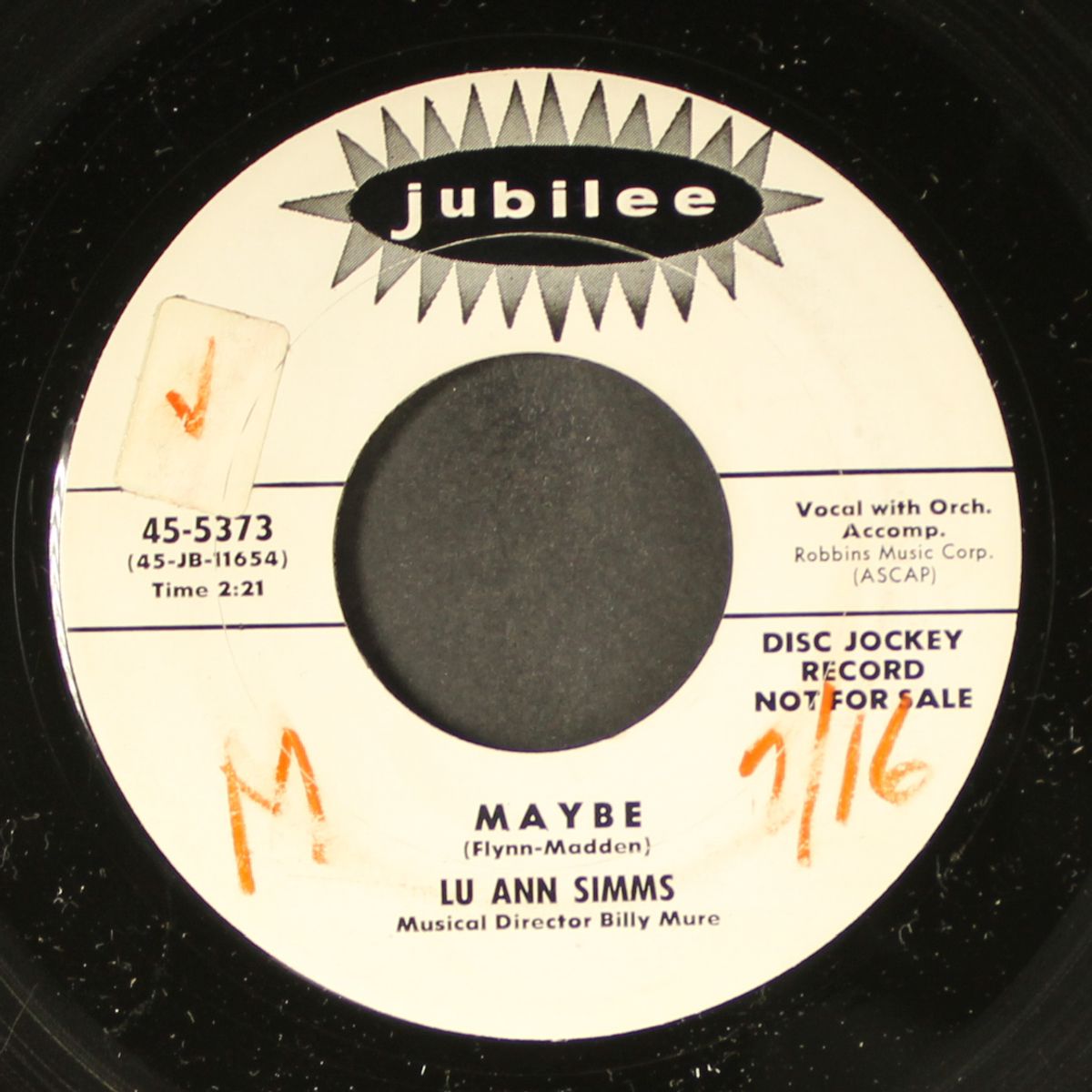maybe by LU ANN SIMMS