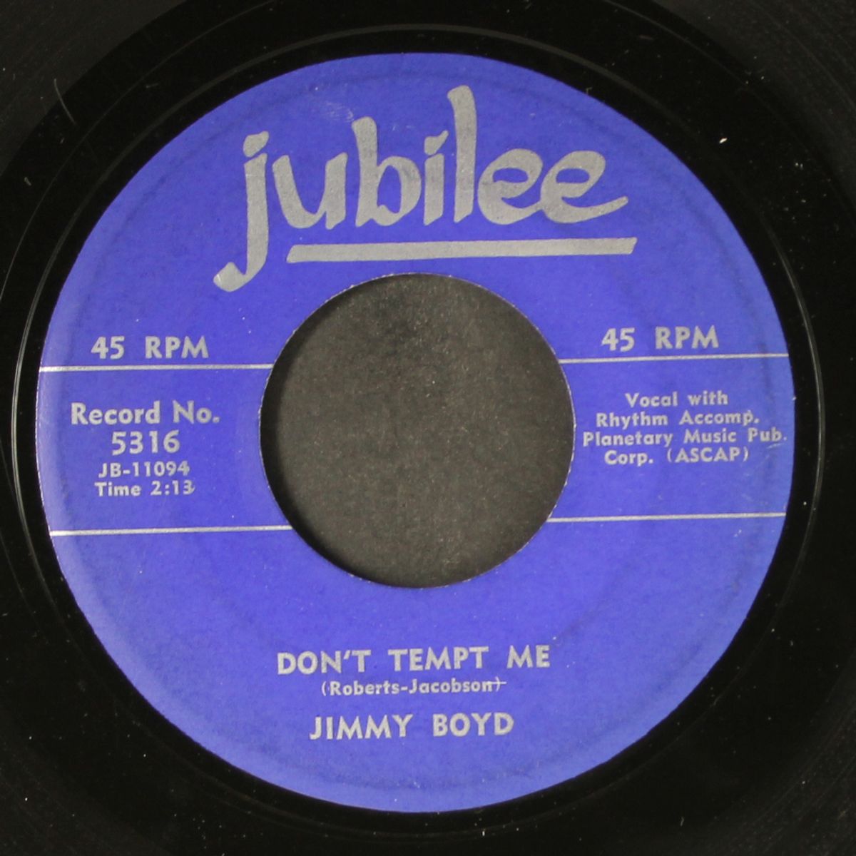 don't tempt me by JIMMY BOYD