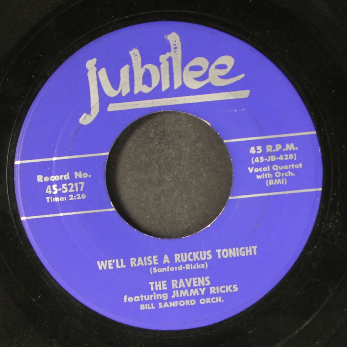 on chapel hill / we'll raise a ruckus tonight by RAVENS