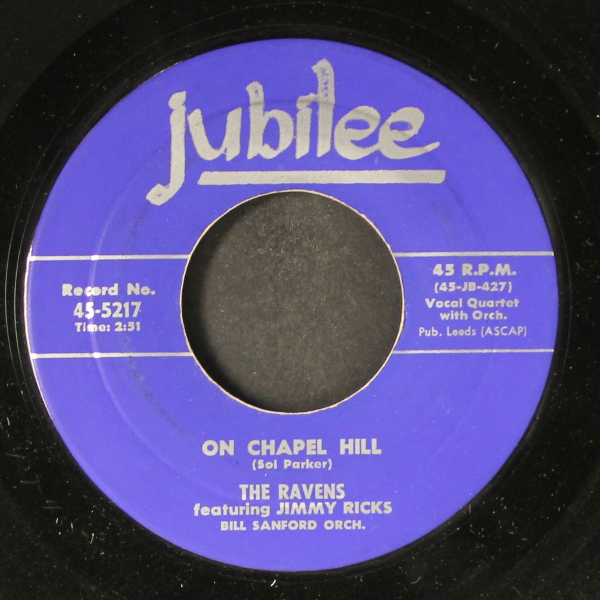on chapel hill / we'll raise a ruckus tonight by RAVENS