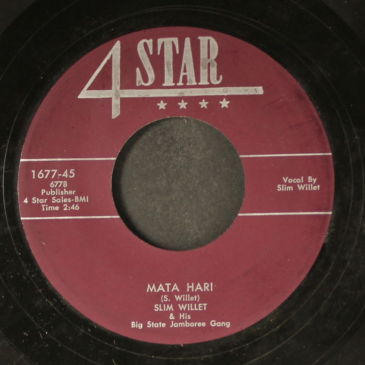 tell me now / mata hari by SLIM WILLET