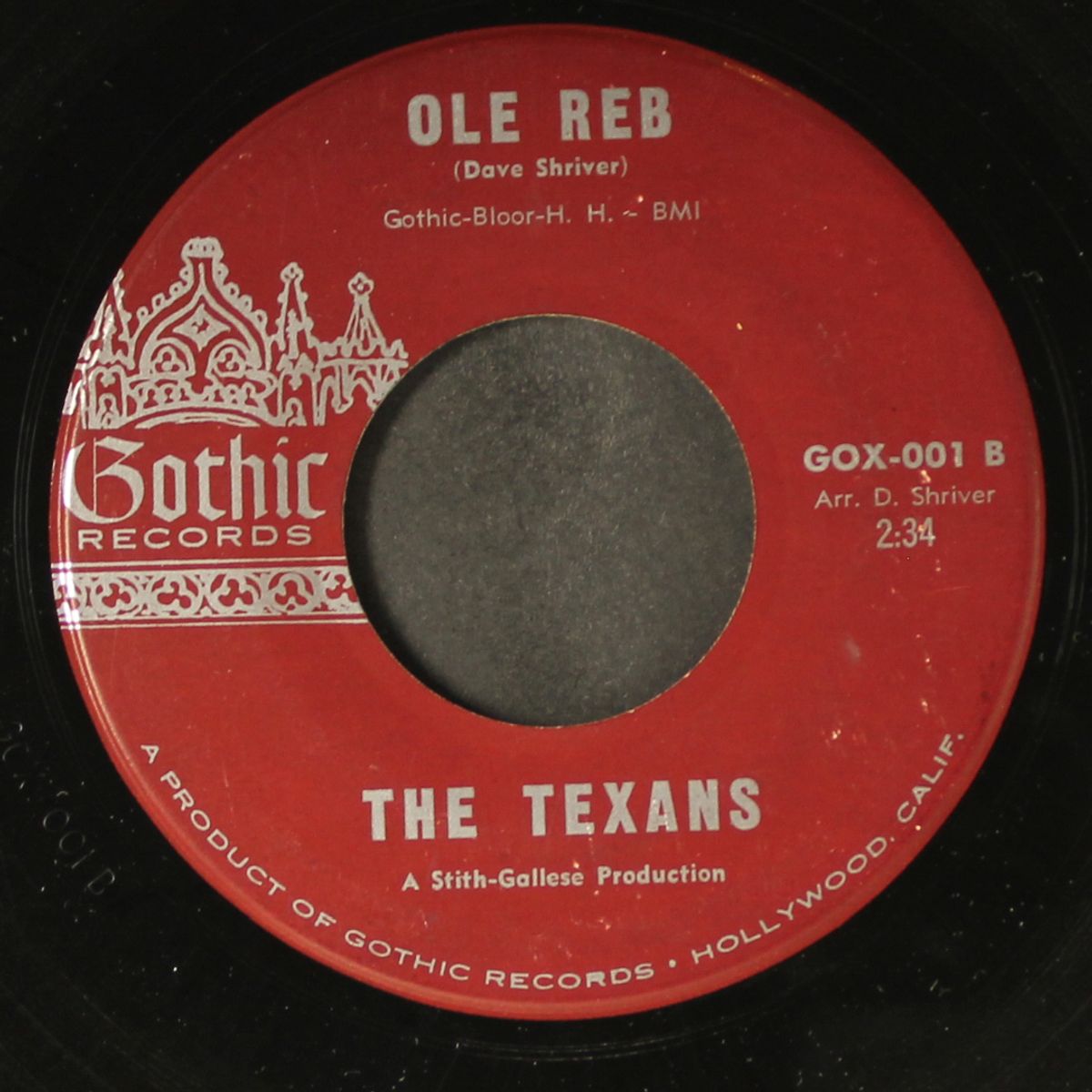 rockin' johnny home / ole reb by TEXANS