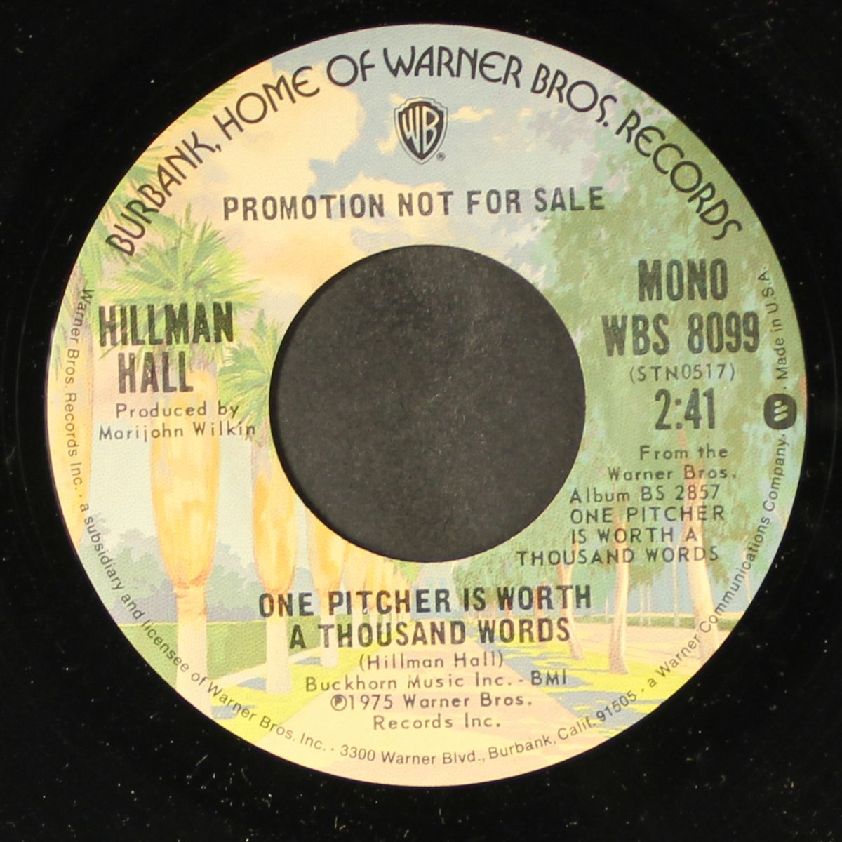 one pitcher is worth a thousand words / mono by HILLMAN HALL