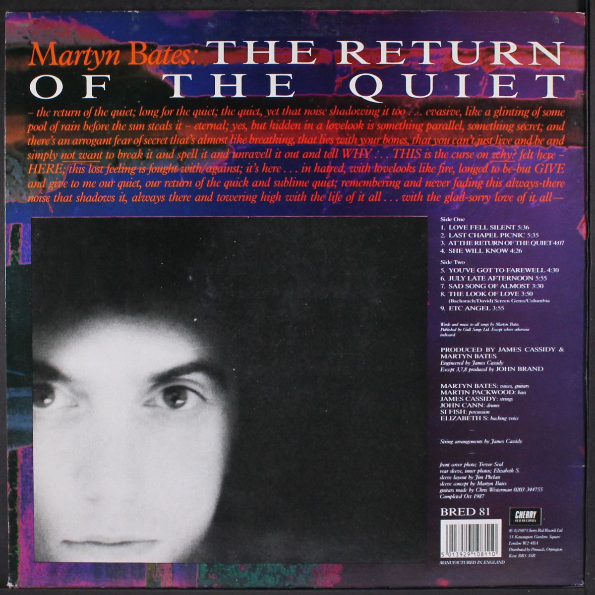 return of the quiet by MARTYN BATES