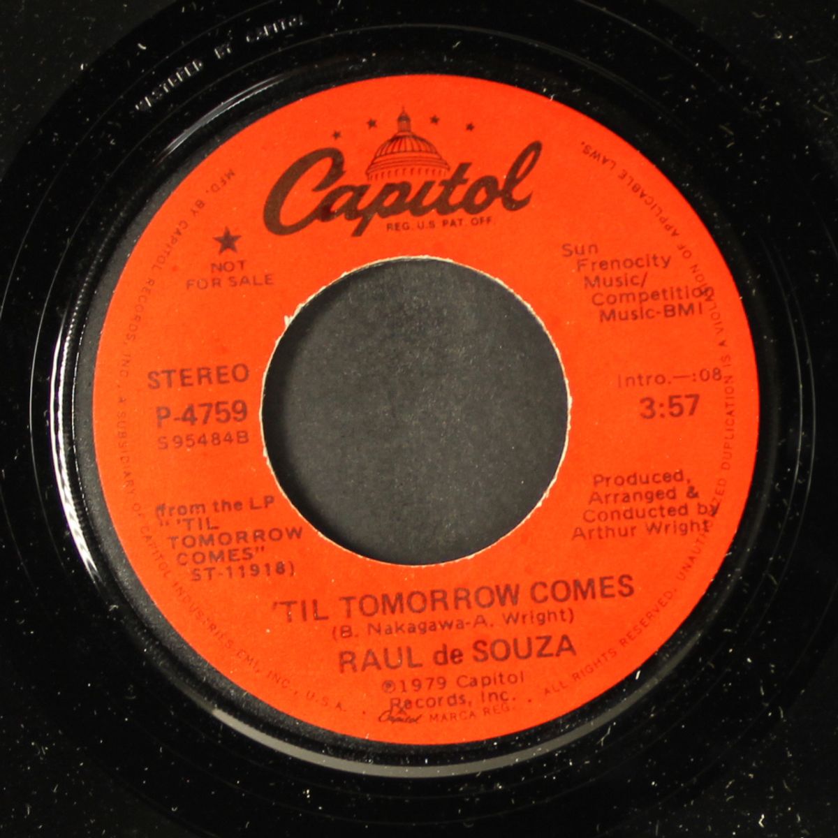 til tomorrow comes / mono by RAUL DE SOUZA