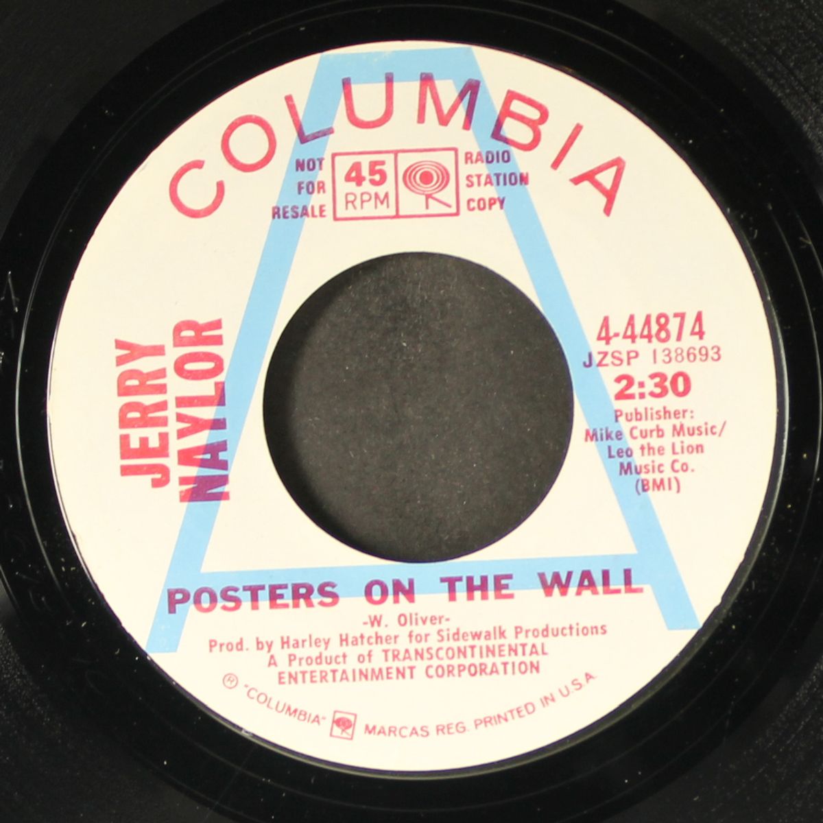 posters on the wall / gotta travel on by JERRY NAYLOR