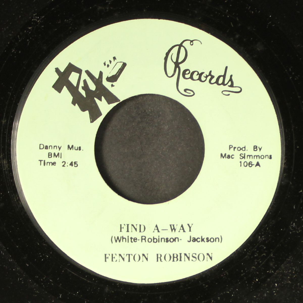 cryin the blues / find-a-way by FENTON ROBINSON
