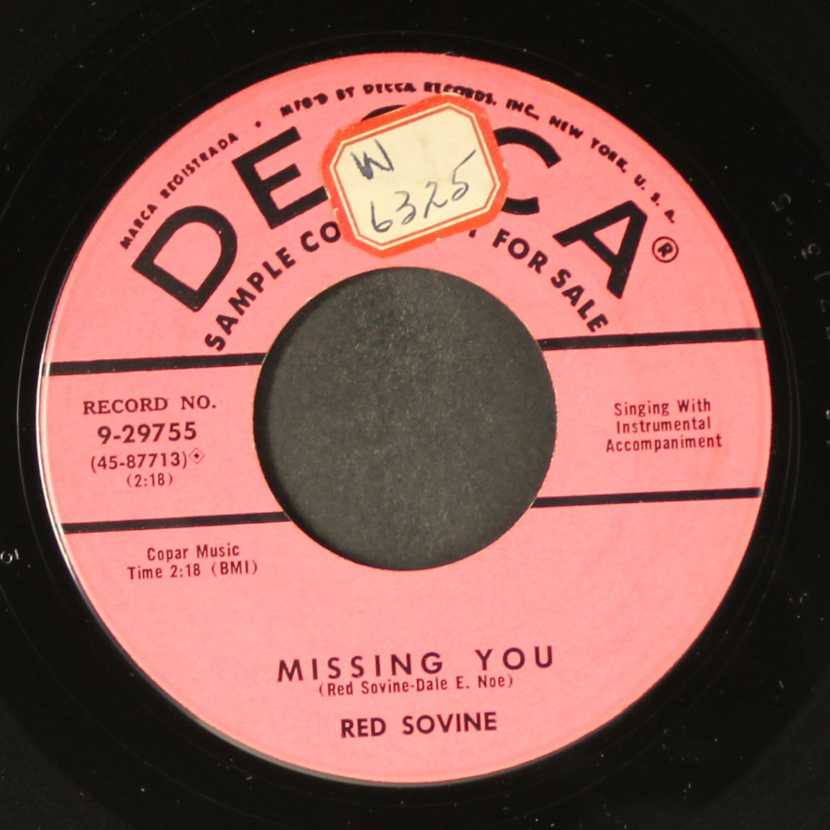 why baby why by RED SOVINE