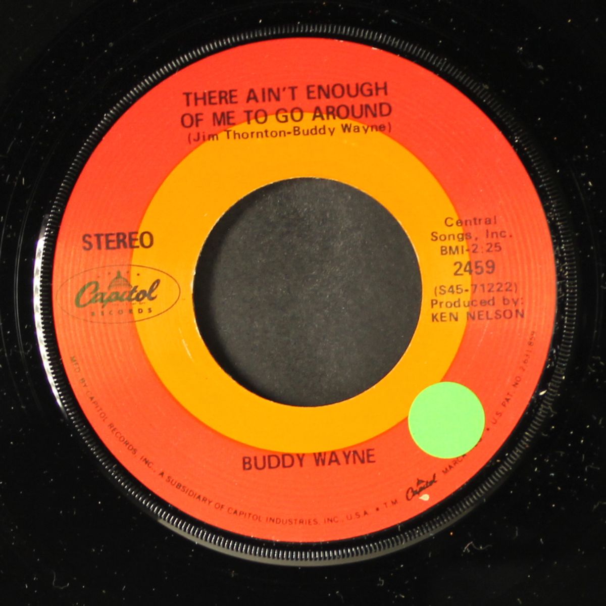 lay a little love on me / there ain't enough of me to go around by BUDDY WAYNE
