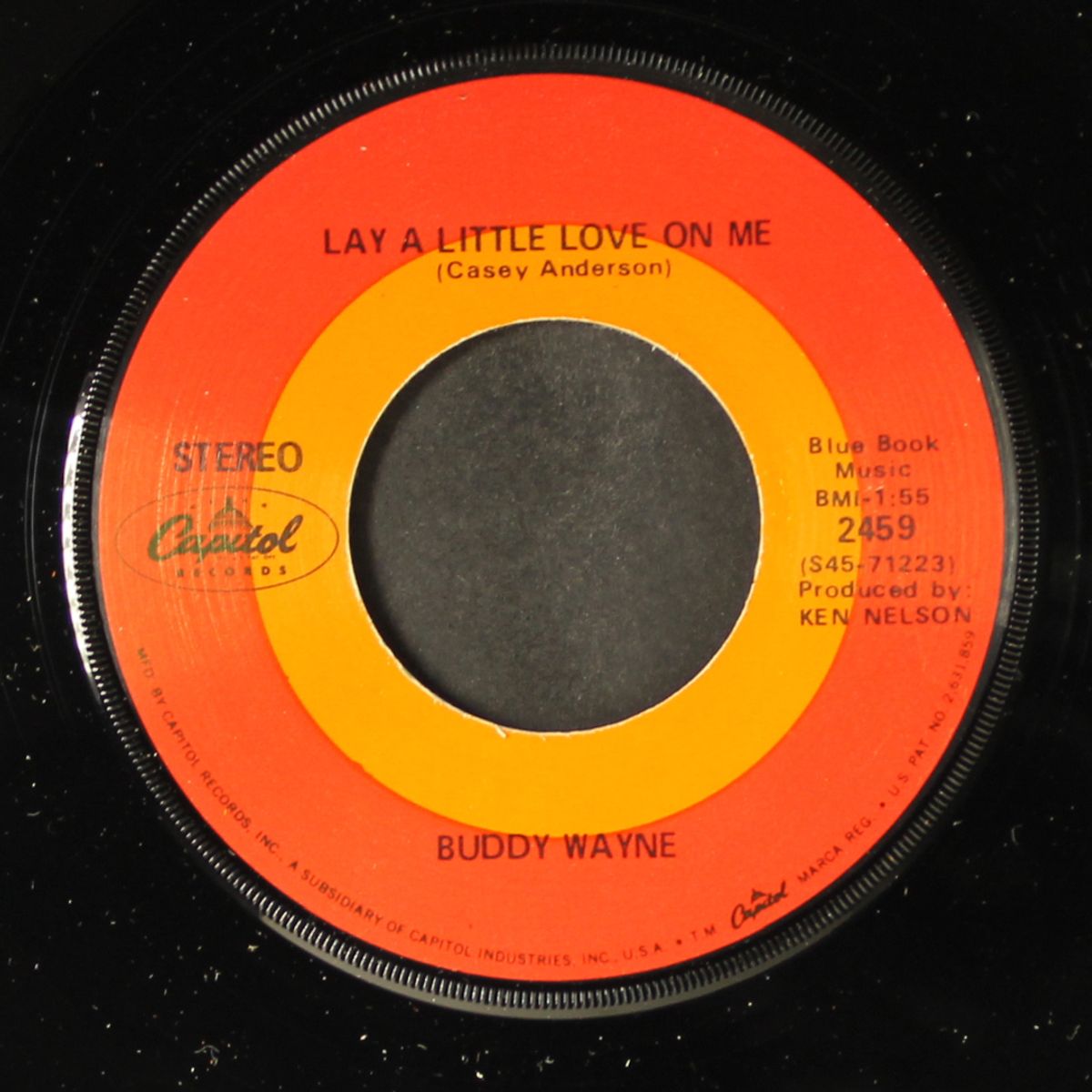 lay a little love on me / there ain't enough of me to go around by BUDDY WAYNE