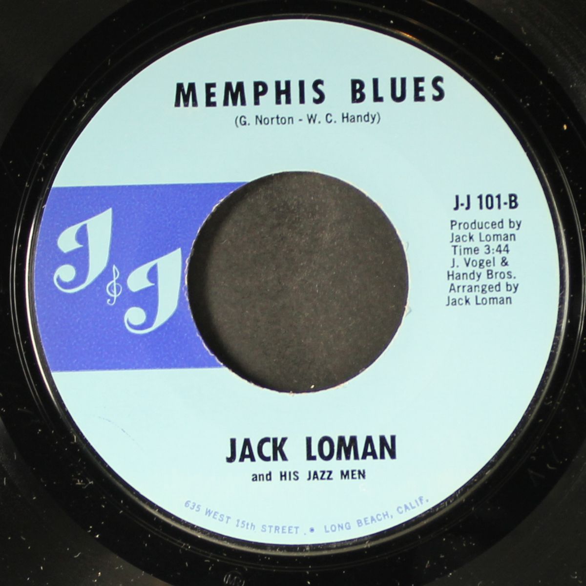 feet draggin' blues / memphis blues by JACK LOMAN