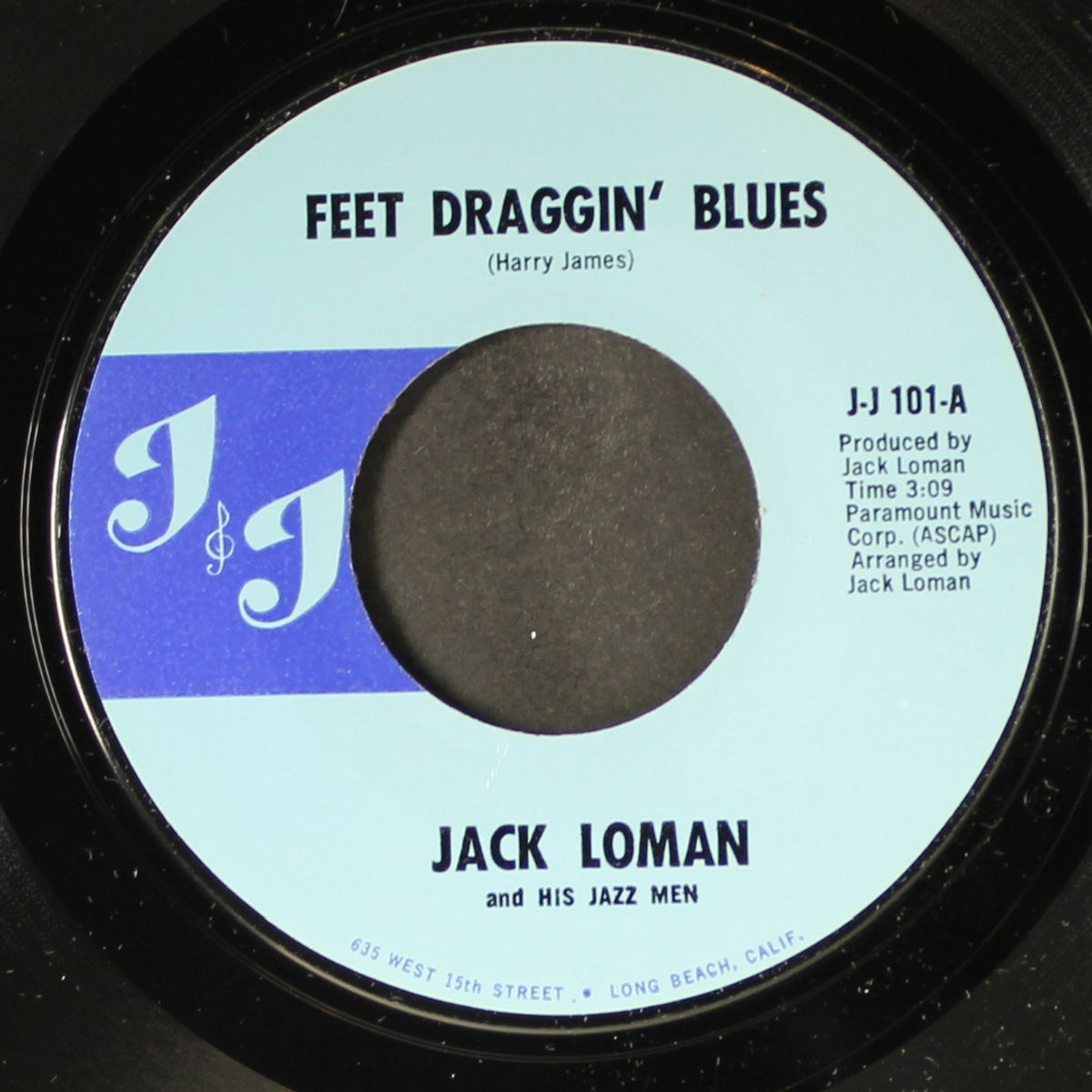 feet draggin' blues / memphis blues by JACK LOMAN