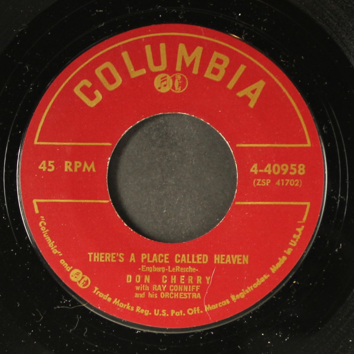 fourteen karat gold / there's a place called heaven by DON CHERRY