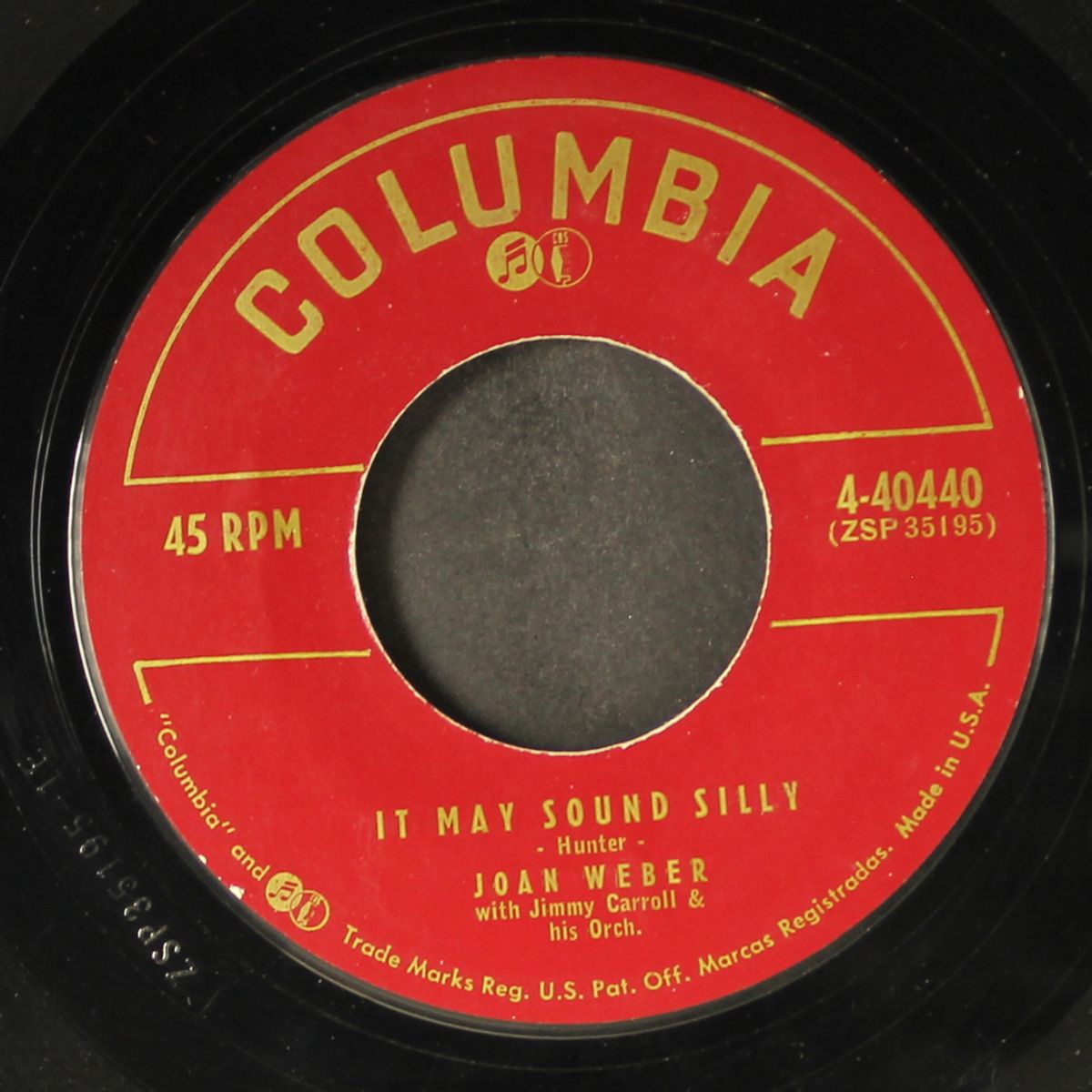 call me careless / it may sound silly by JOAN WEBER