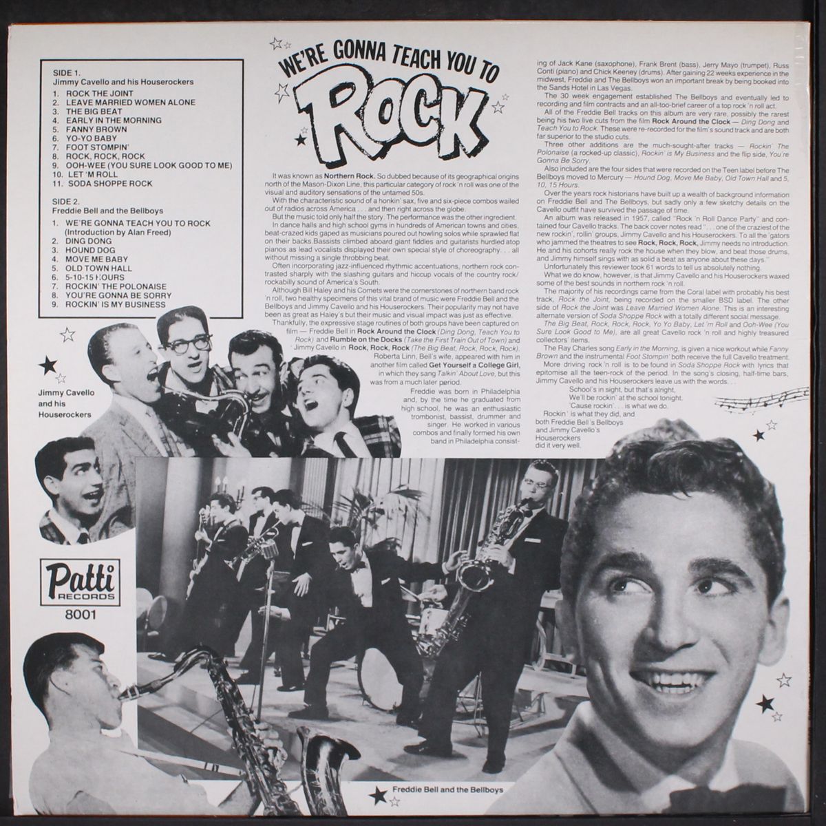 we're gonna teach you to rock by FREDDIE BELL / JIMMY CAVELLO